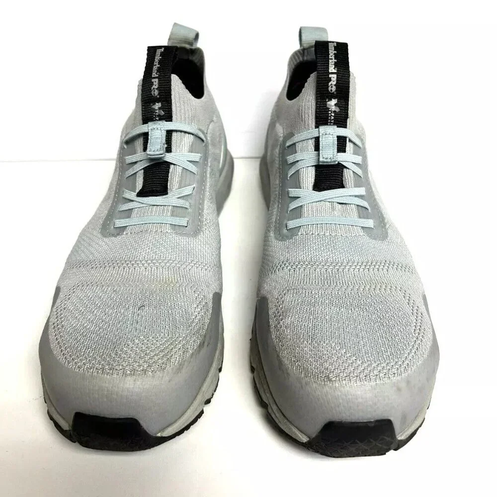 Timberland Pro Womens Radius Knit Slip On Comp Toe Sneaker Gray Size 10 M